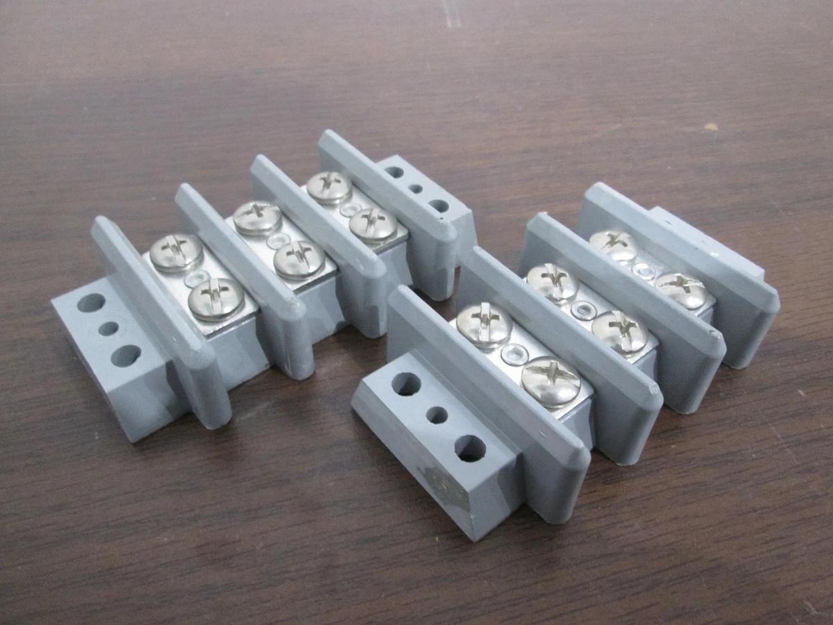Used Kulka, 603, 3 Position Terminal Block, Used, Lot of 2