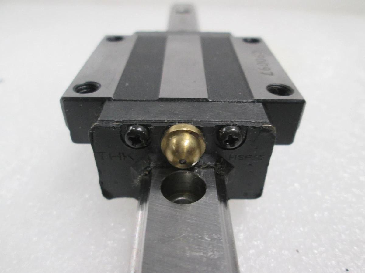 THK, HSR15, Linear Bearing Guide Block w/ G90097 Guide Rail, New