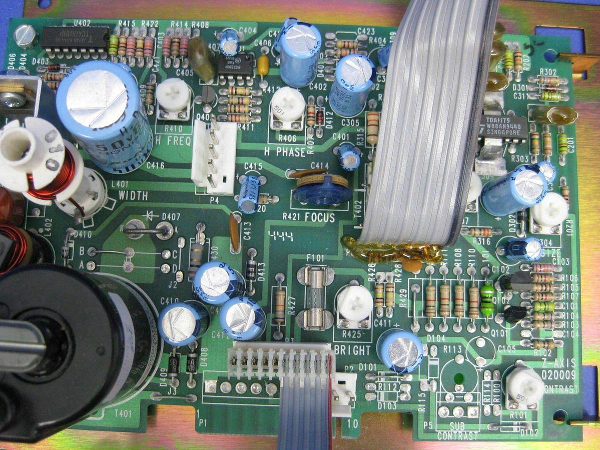 Used Semy Engineering CRT control board maintenance terminal 020009 PCB, 020009062