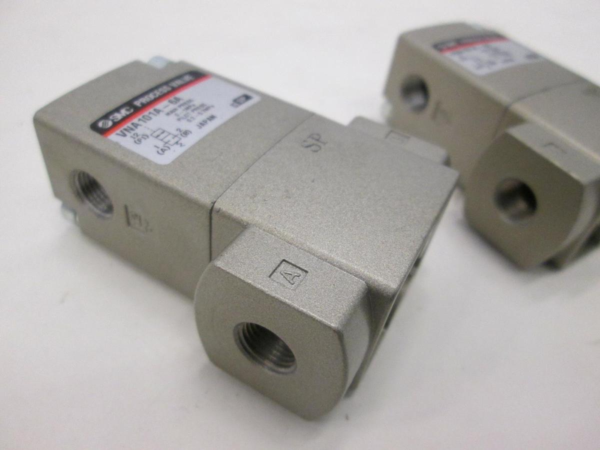 Used SMC, VNA101A-6A, Process Valve, Used, Lot of 2
