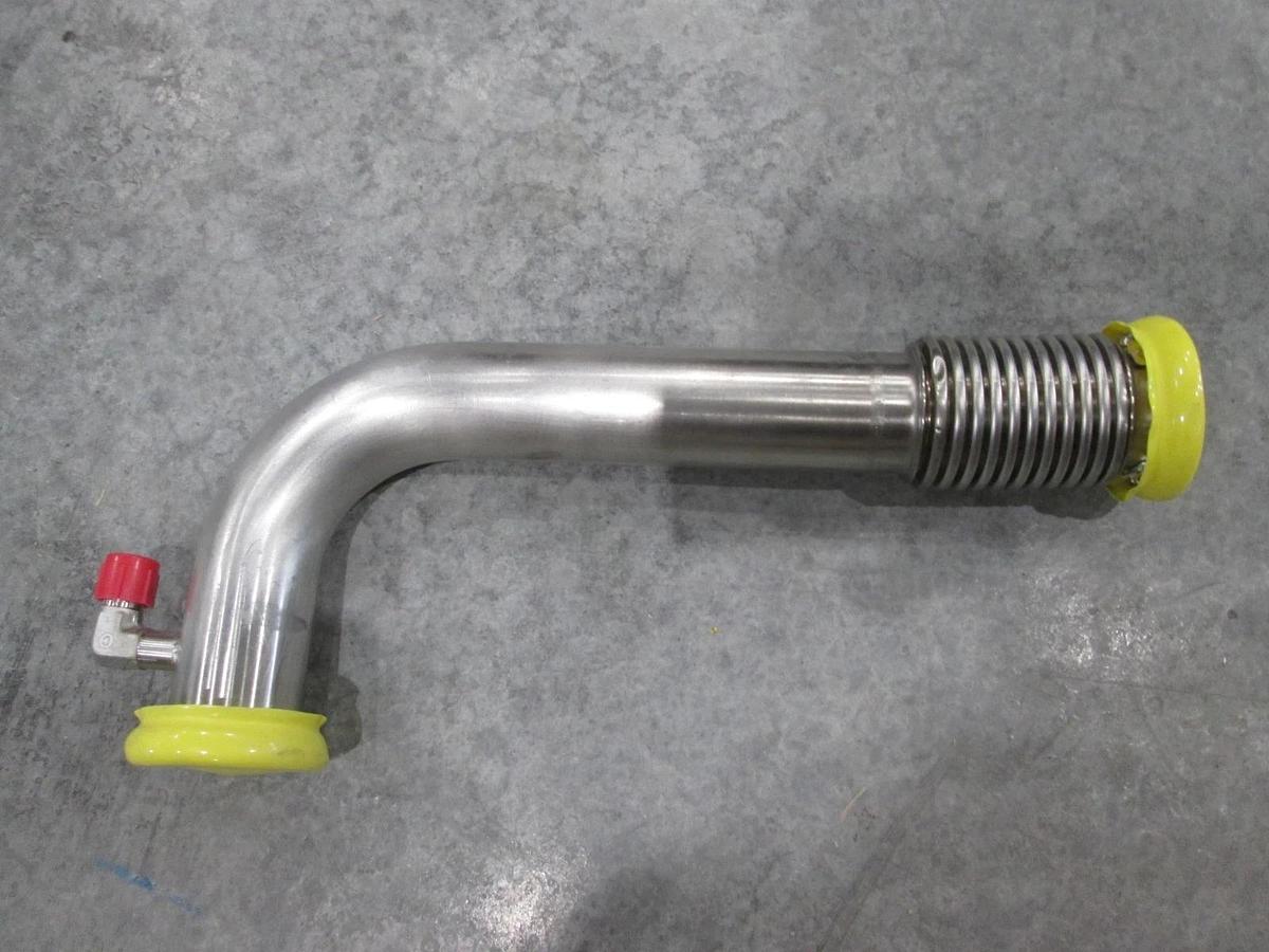 Used AMAT, 12" Bellows Weldment Pipe, Used