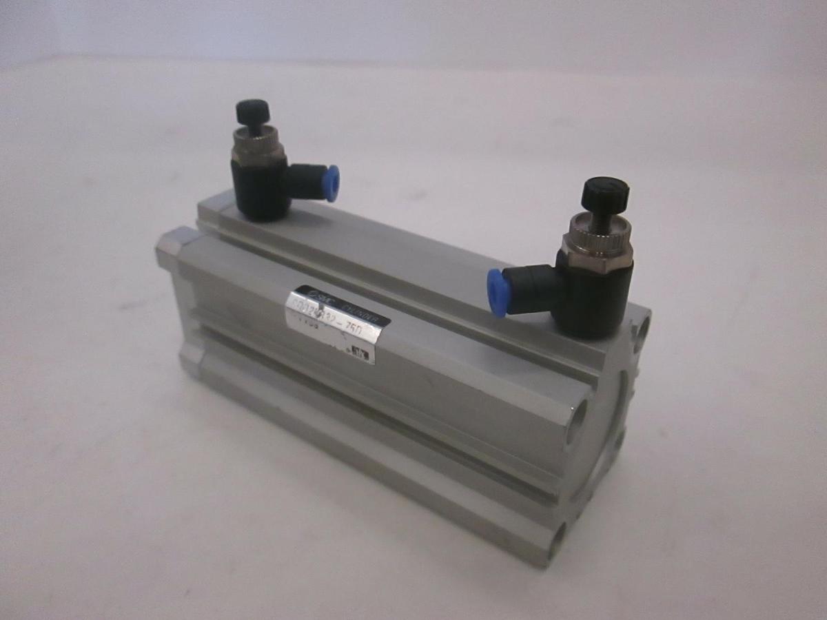 Used SMC, Pneumatic Cylinder, CDQ2KR32-75D, Used