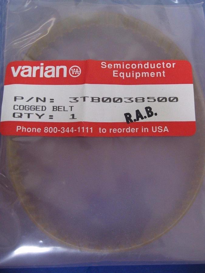 Used VARIAN 3TB0038500 Cogged Timing Belt, New