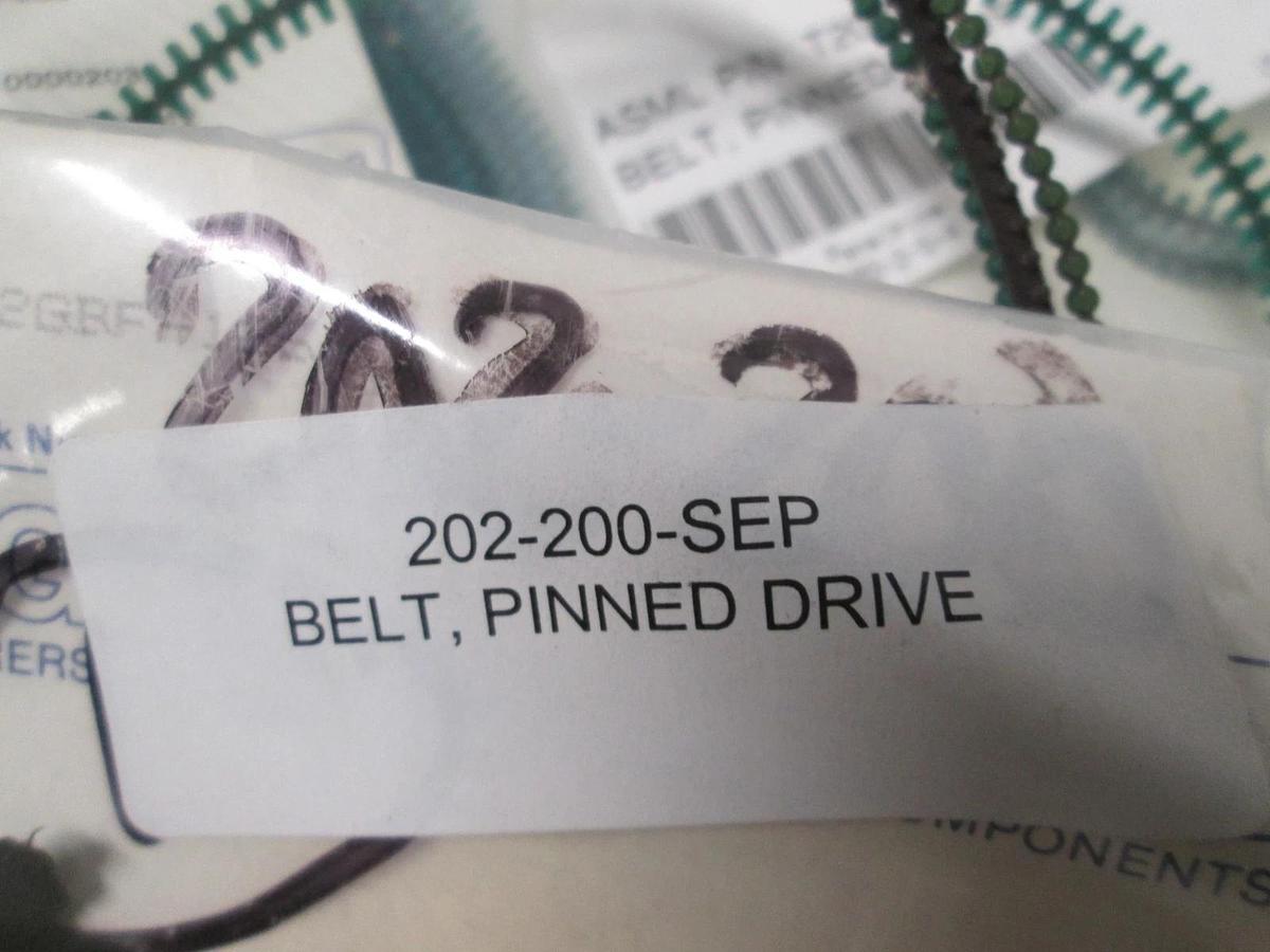 ASML, Belt, Pinned Drive, 202-200, New, Lot of 15
