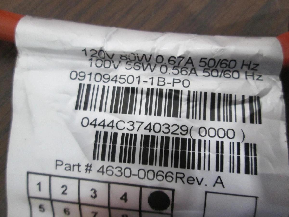 Used MKS, HPS Division, 4630-0066, Heater Jacket, 120V, 80W, .67A, 50/60Hz, Used