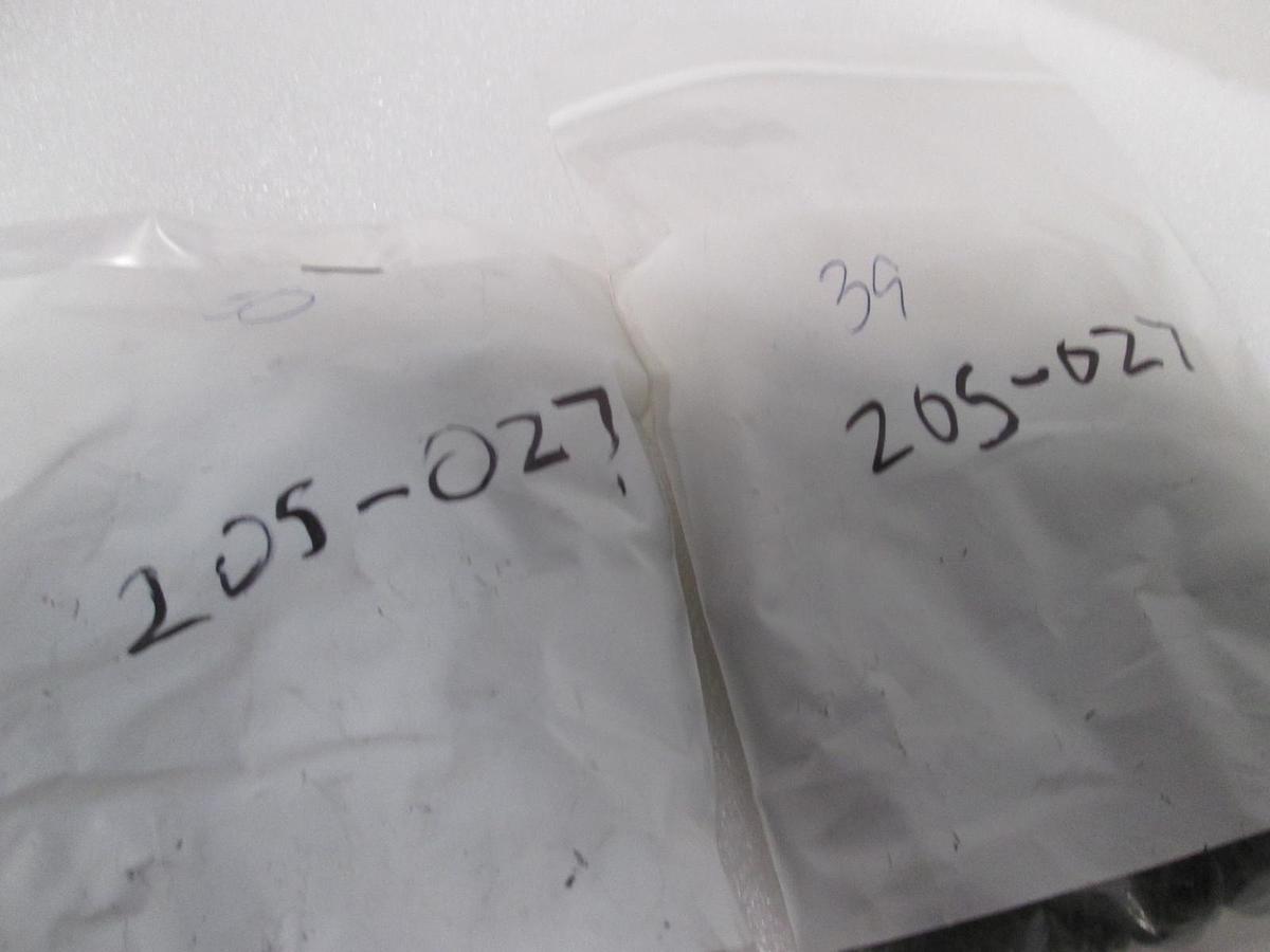 Used Black, Plastic Plug, 205-027, New, Lot of 89