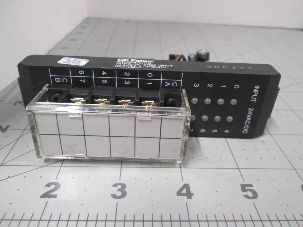 GE Fanuc, IC610MDL111A, Module, PLC Input, Module 8 Circuits, New