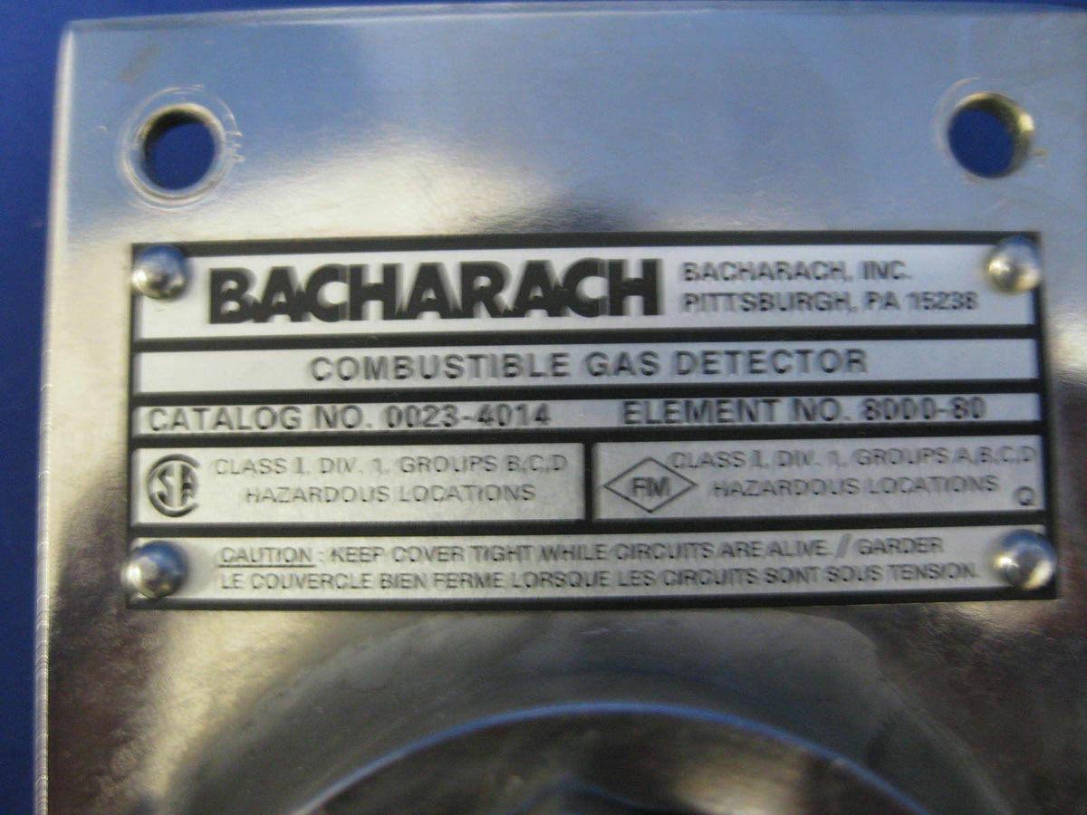 Used BACHARACH 23-4014 Combustible Gas Detector Sensor