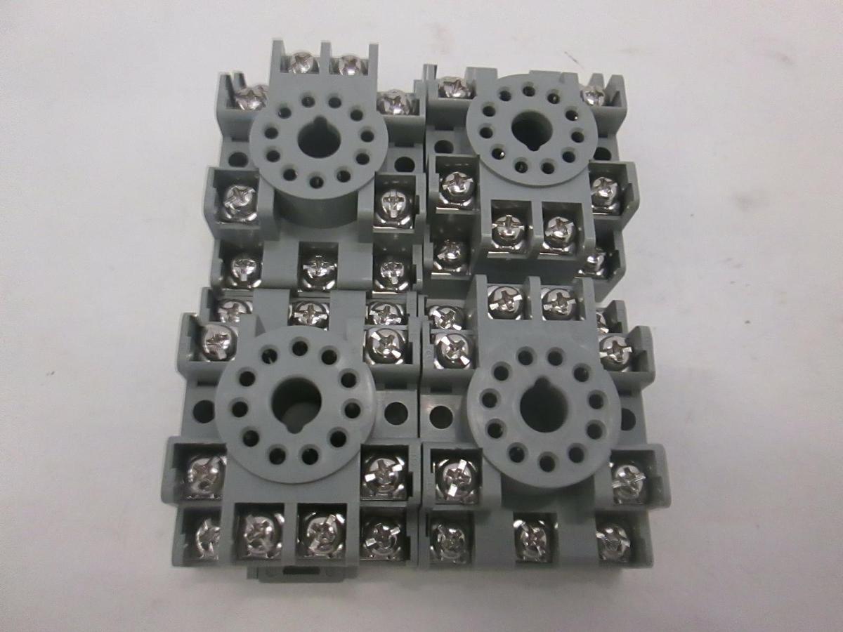 Used Idec, Relay Socket Base, SR3P-05, Used, Lot of 4