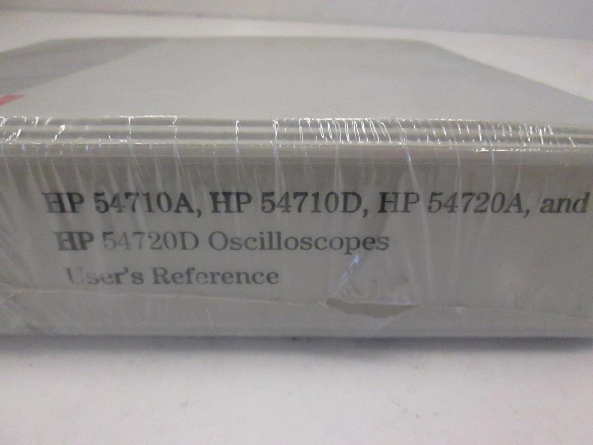 HP Oscilloscope User's Reference, New