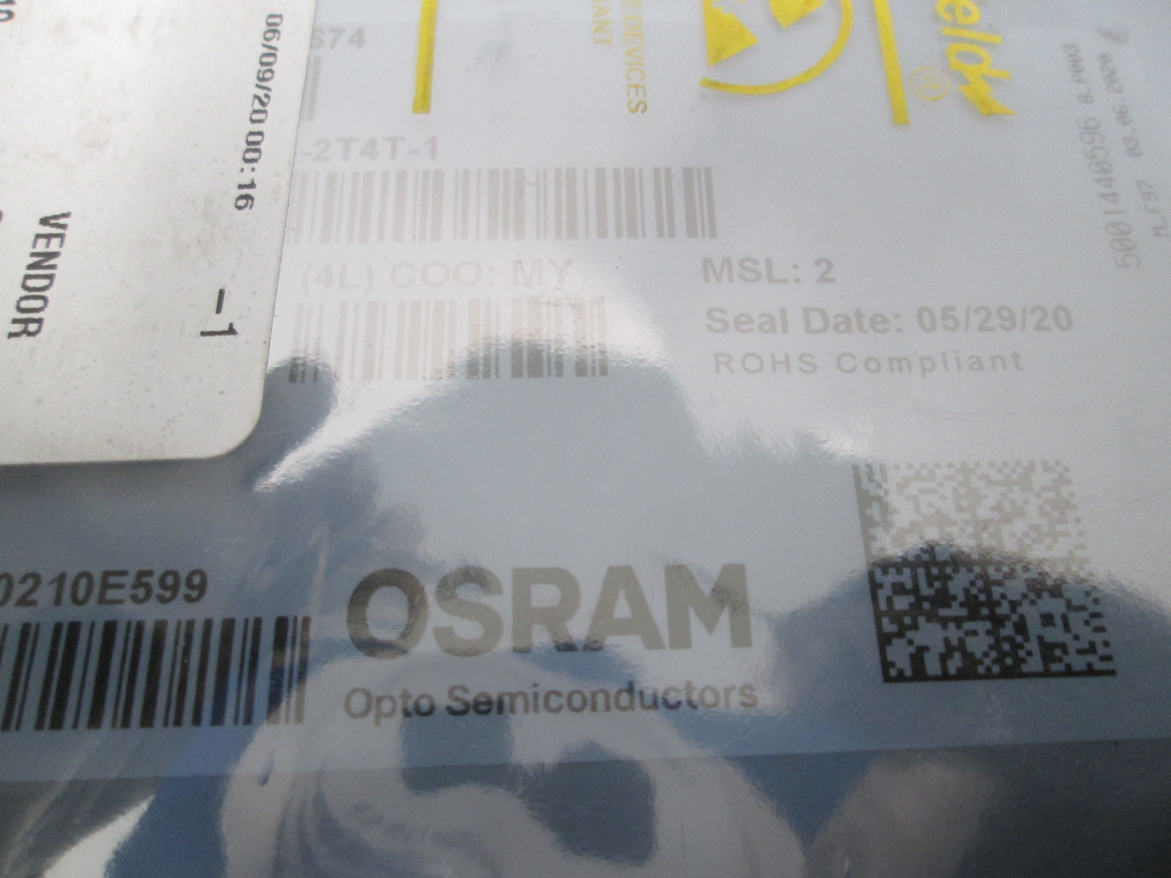 OSRAM, Gf CSSPM1.24-2T4T-1-0-350-R18, Far Red LED 600pcs New