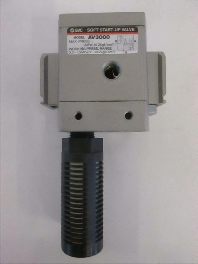 Used SMC, Soft Start-Up Valve, AV3000, Used