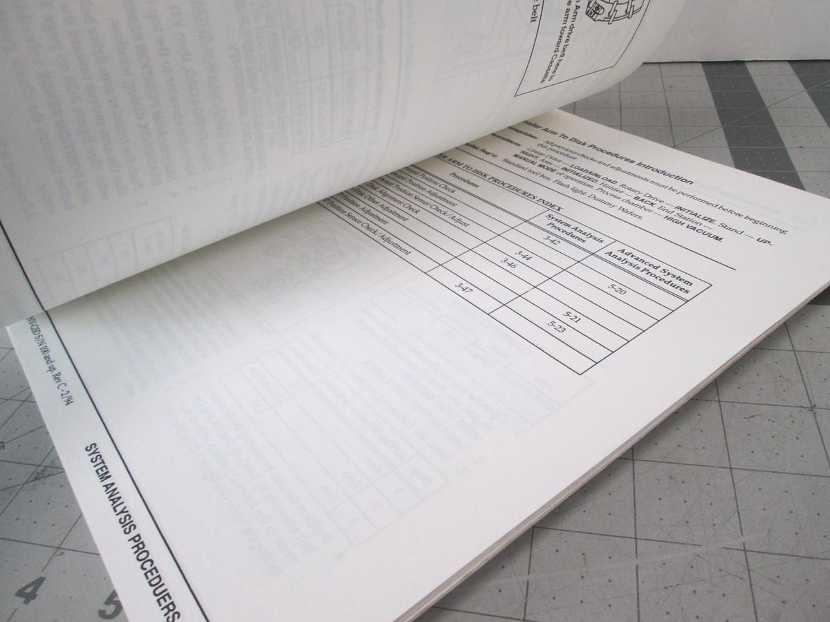 Used Eaton, NV-GSD, End Station Setup and Calibration Manual, REV C, 8200661, Used