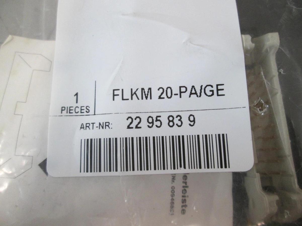 Phoenix Contact, FLKM 20-PA/GE, Universal Adapter, 20 Pin, GE 90-30, New