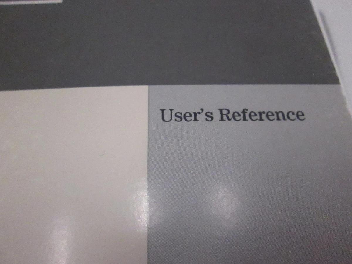 Used HP 1660A/AS 100-MHz State/500-MHz Timing Logic Analyzers User's Reference, Used