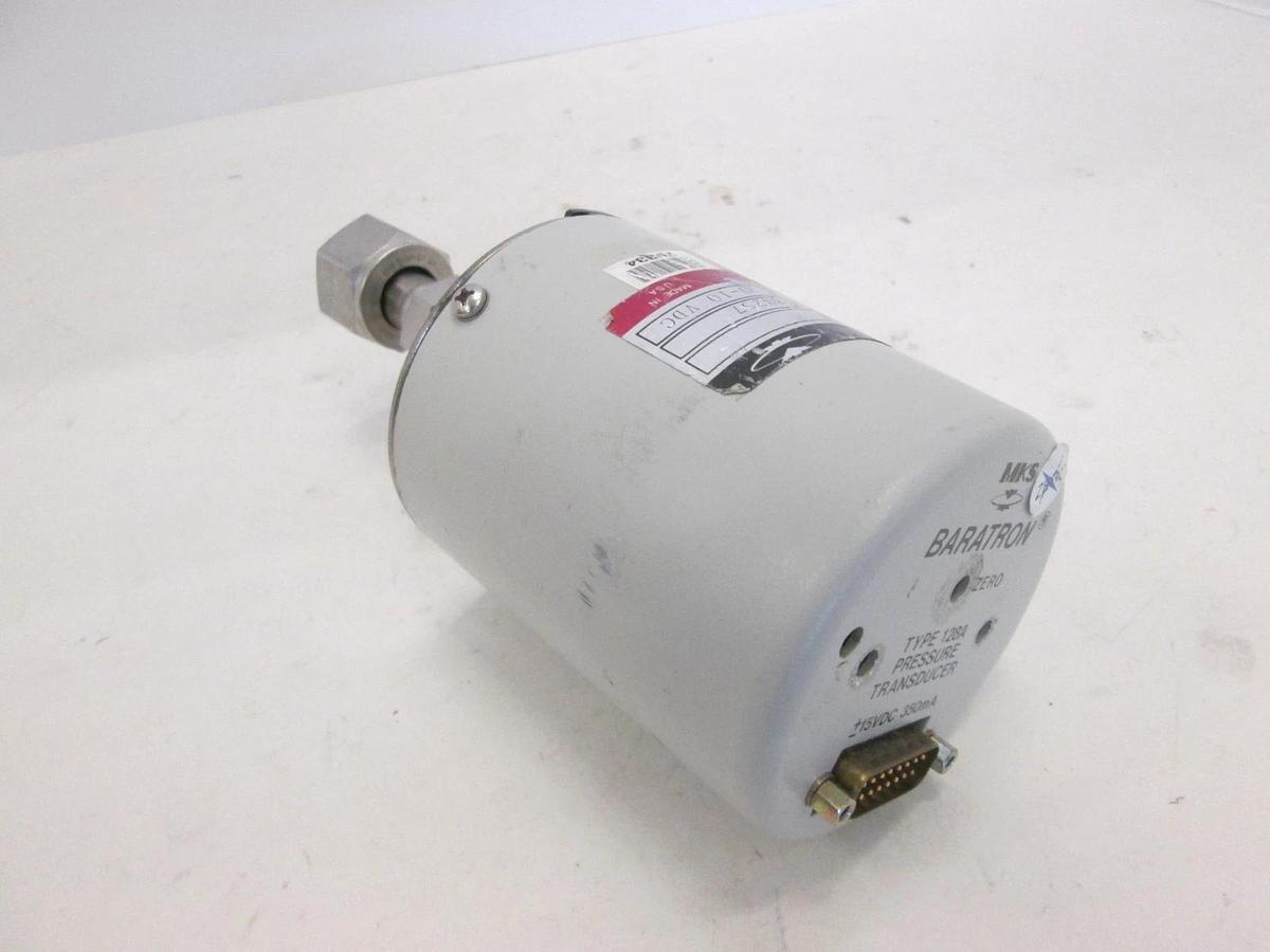 Used MKS, 10 Torr Baratron Pressure Transducer, 128AA-00010A, Used