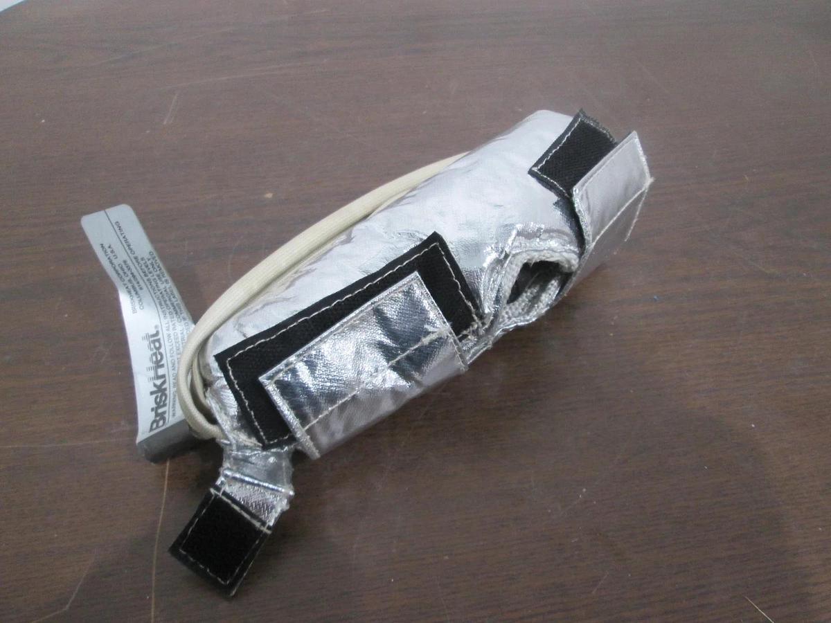 Used BriskHeat, RCK211010, Insulator Jacket, 120V, .33A, 40W, Single Phase, Used