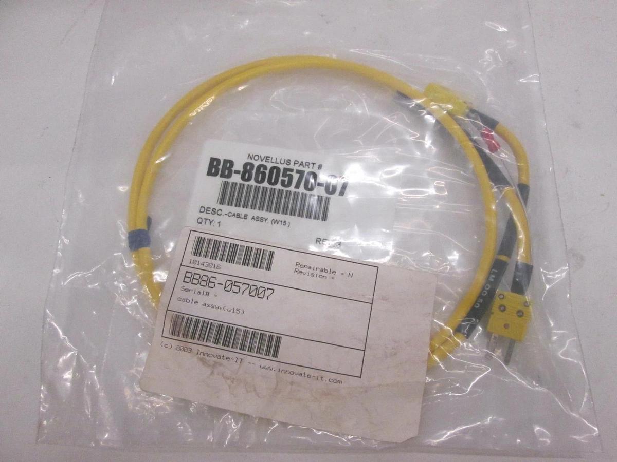 Used Novellus, BB86-057007, Cable Assy (W15), Used
