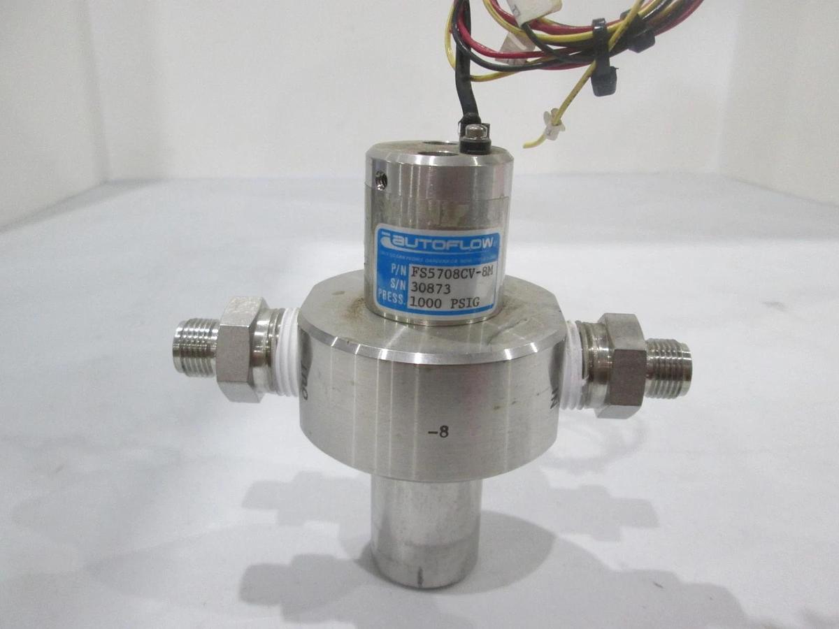 Used Autoflow, FS5708CV-8M, Airflow Valve, 1000 PSIG, Used