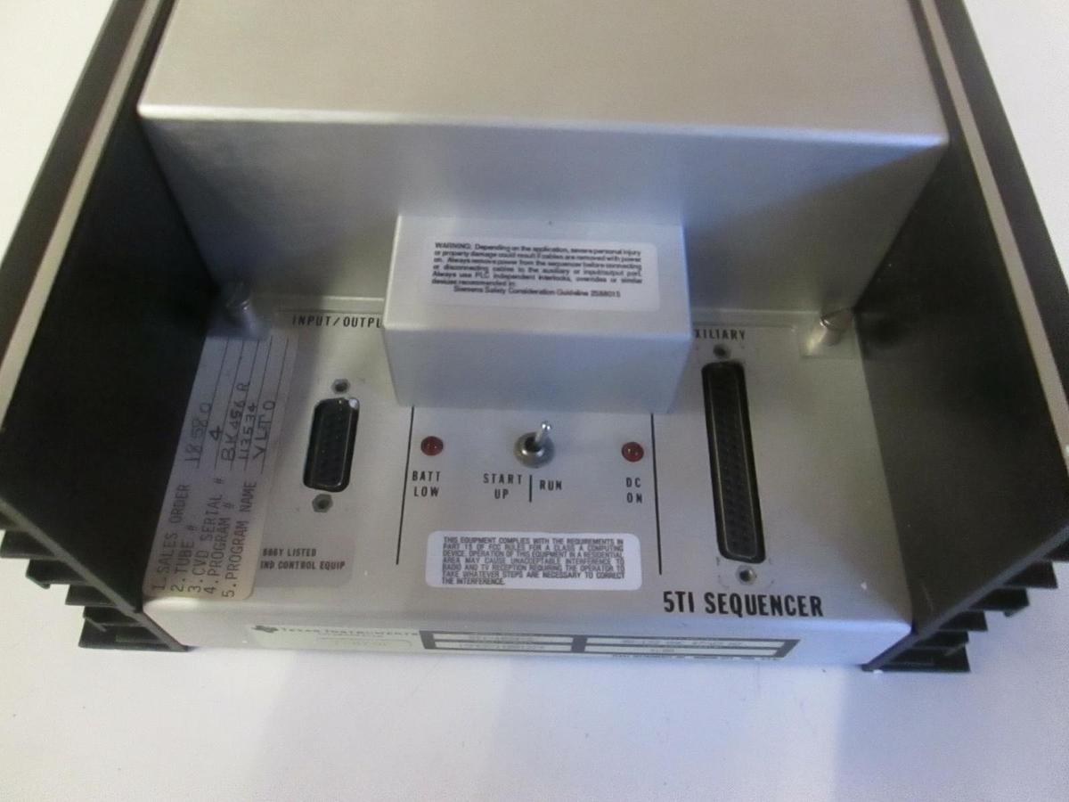 Used Texas Instruments 5TI-1034-2, Sequencer Module, Used
