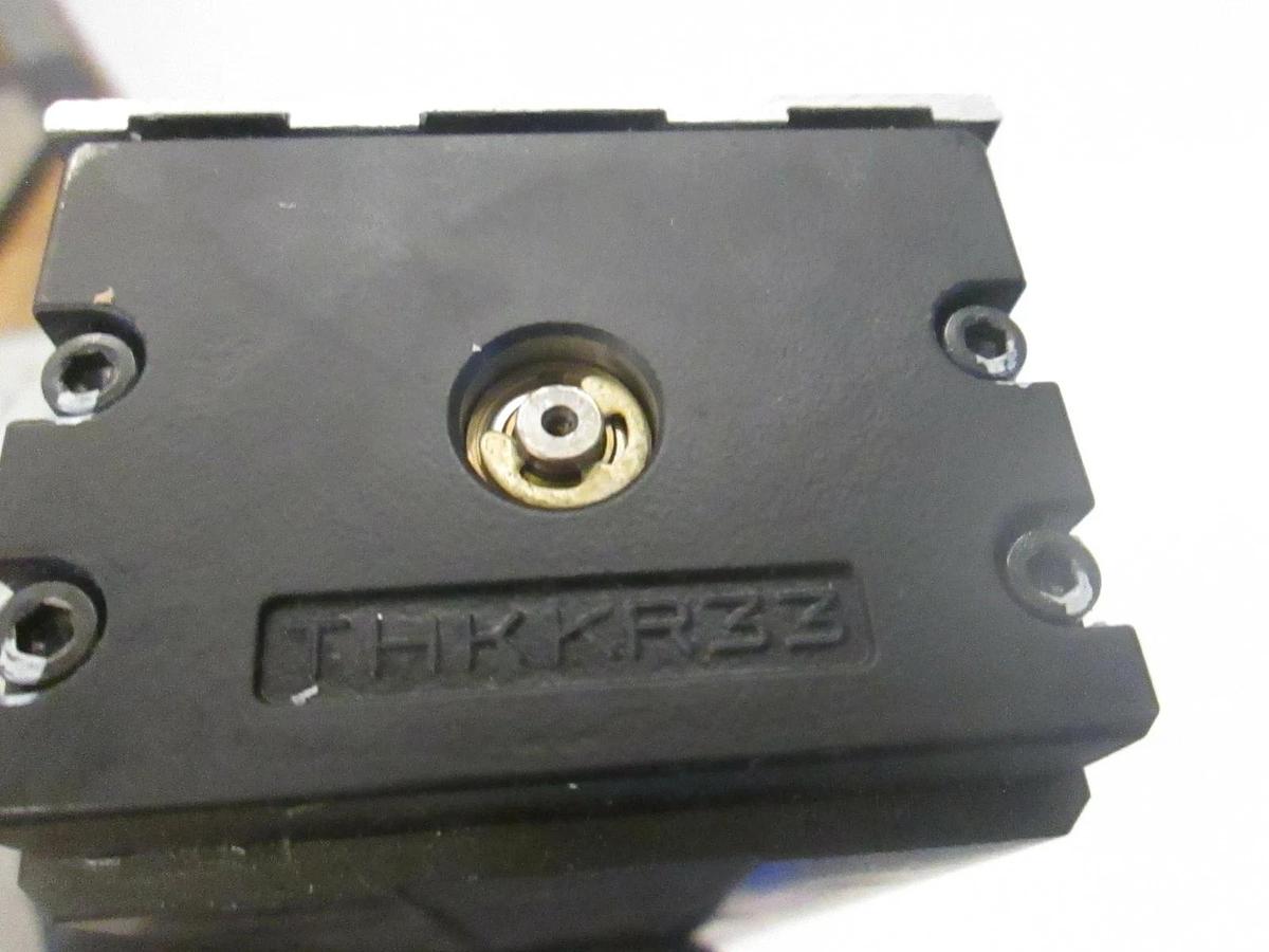 Used THK LM Guide Actuator KR w/ Simple Servo Motor 524-20-306, Used