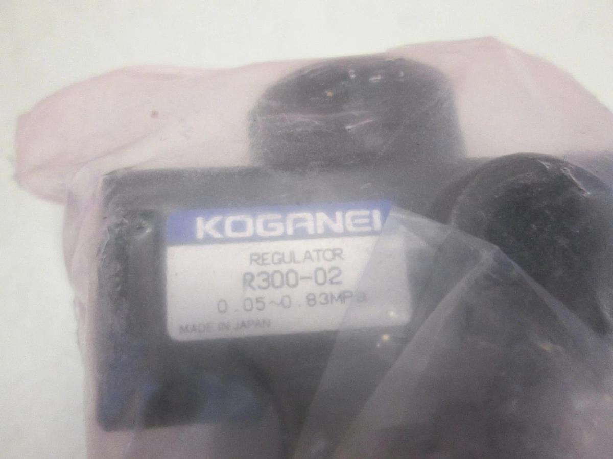 Koganei, R300-02, Pneumatic Pressure Regulator Assy w/ Gauge, New