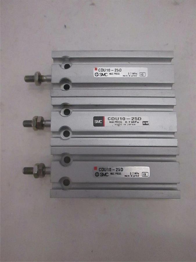 Used SMC, Slide Table, CDU10-25D, Used, Lot of 3