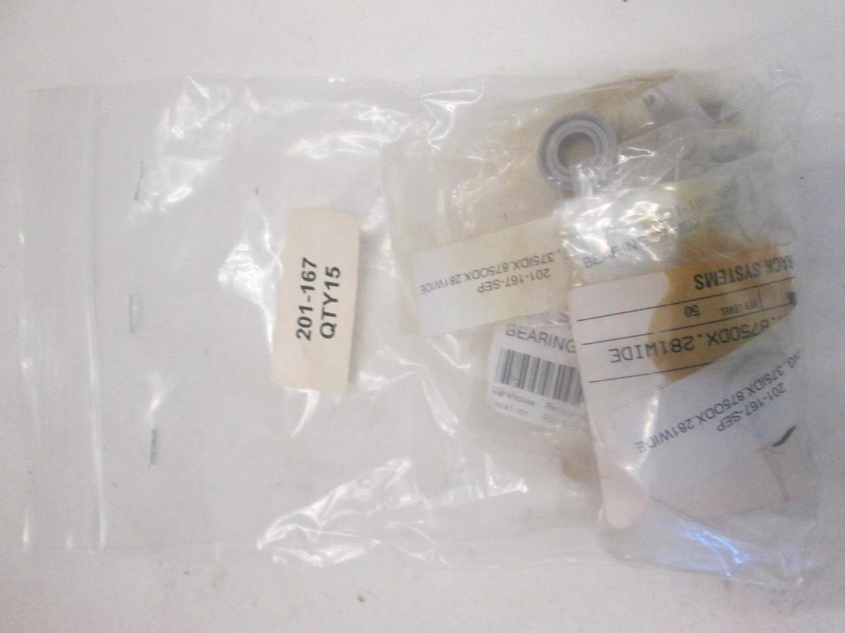 Berg, B1-13, Bearing, .375IDX.870DX .281WIDE, New, Lot of 15