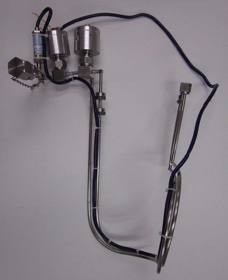 Used Air Products Pigtail Assembly for a GasGuard 450 Gas Cabinet, 580 CGA