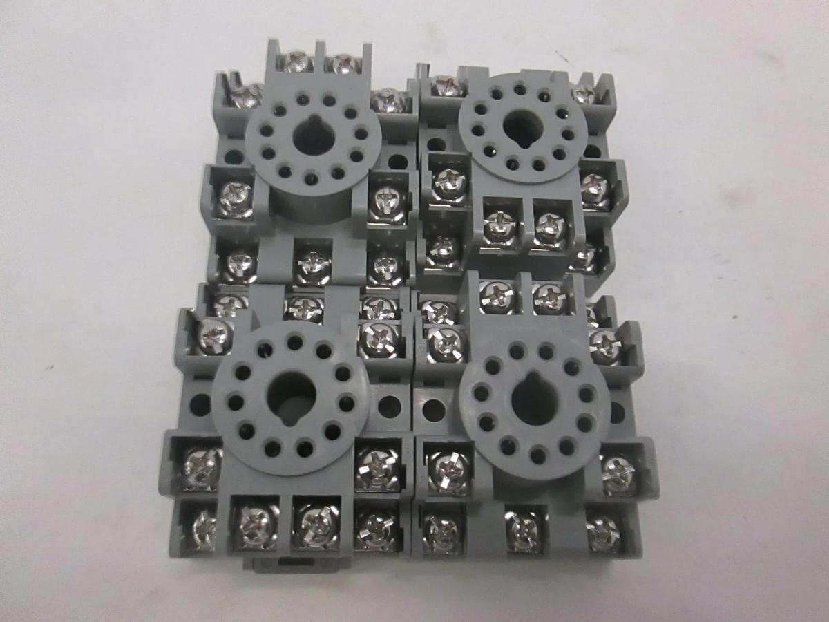 Used Idec, Relay Socket Base, SR3P-05, Used, Lot of 4
