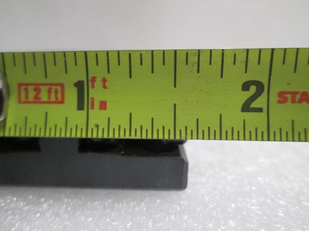 Used Del-TronLinear Bearing Guide Block w/ Guide Rail, Used