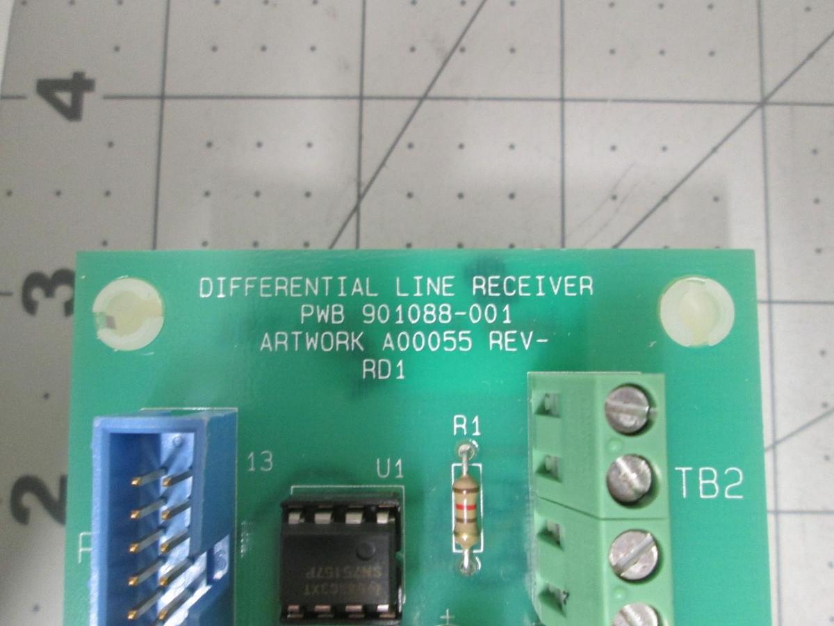 Watkins Johnson, 901089-001, Receiver Line, Differential-Circuit PCB Assy, New