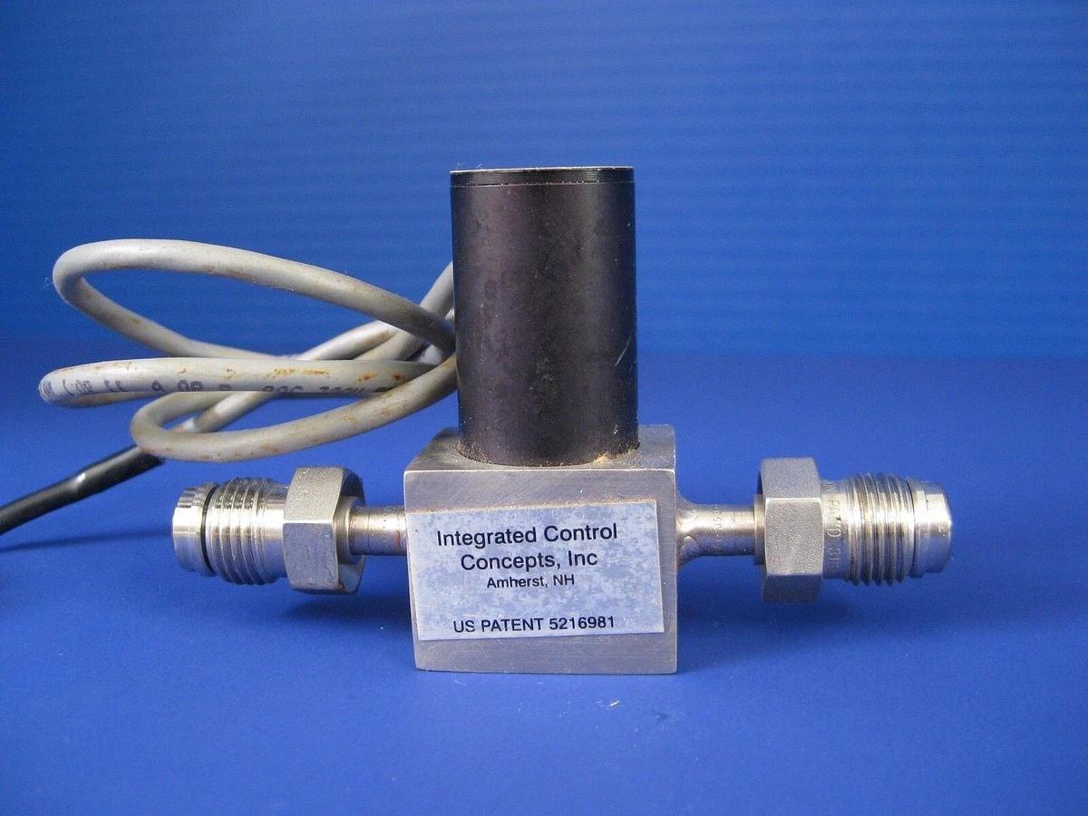 Used ICCI Integrated Flow Sensor, 1/4" Male VCR, Used