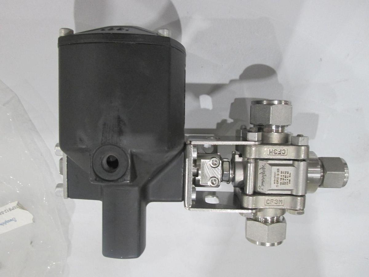 Used Swagelok, SS-63XPS12-S8-53DHT-2839, Ball Valve w/ 153DA Double Actuator, NWOB