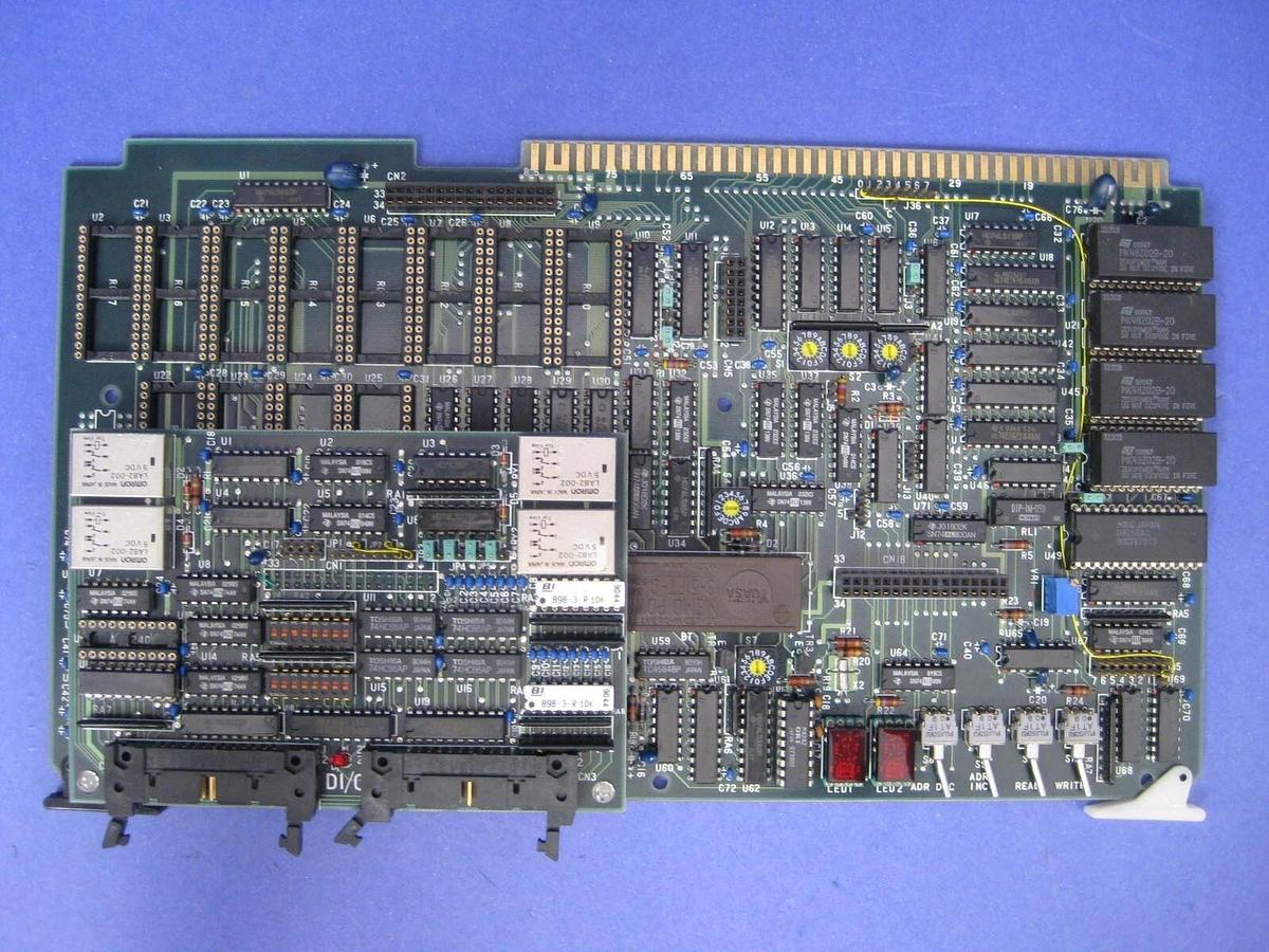 Used TEL Tokyo Electron MBMY-001A PCB Assembly w/ DI/O PCB, Used