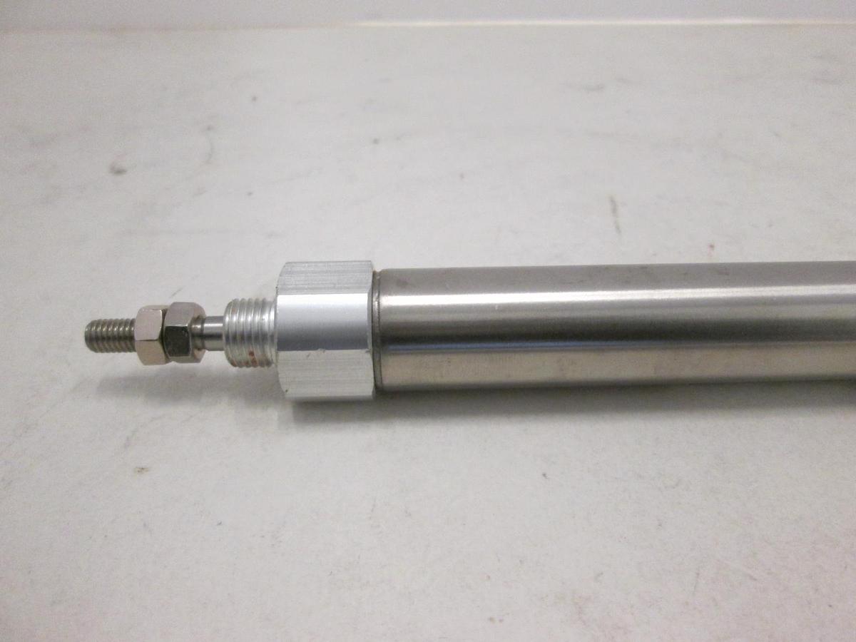 Used SMC, Round Body Pneumatic Cylinder, CJ2D16-100, 100 PSI, .7MPa, New