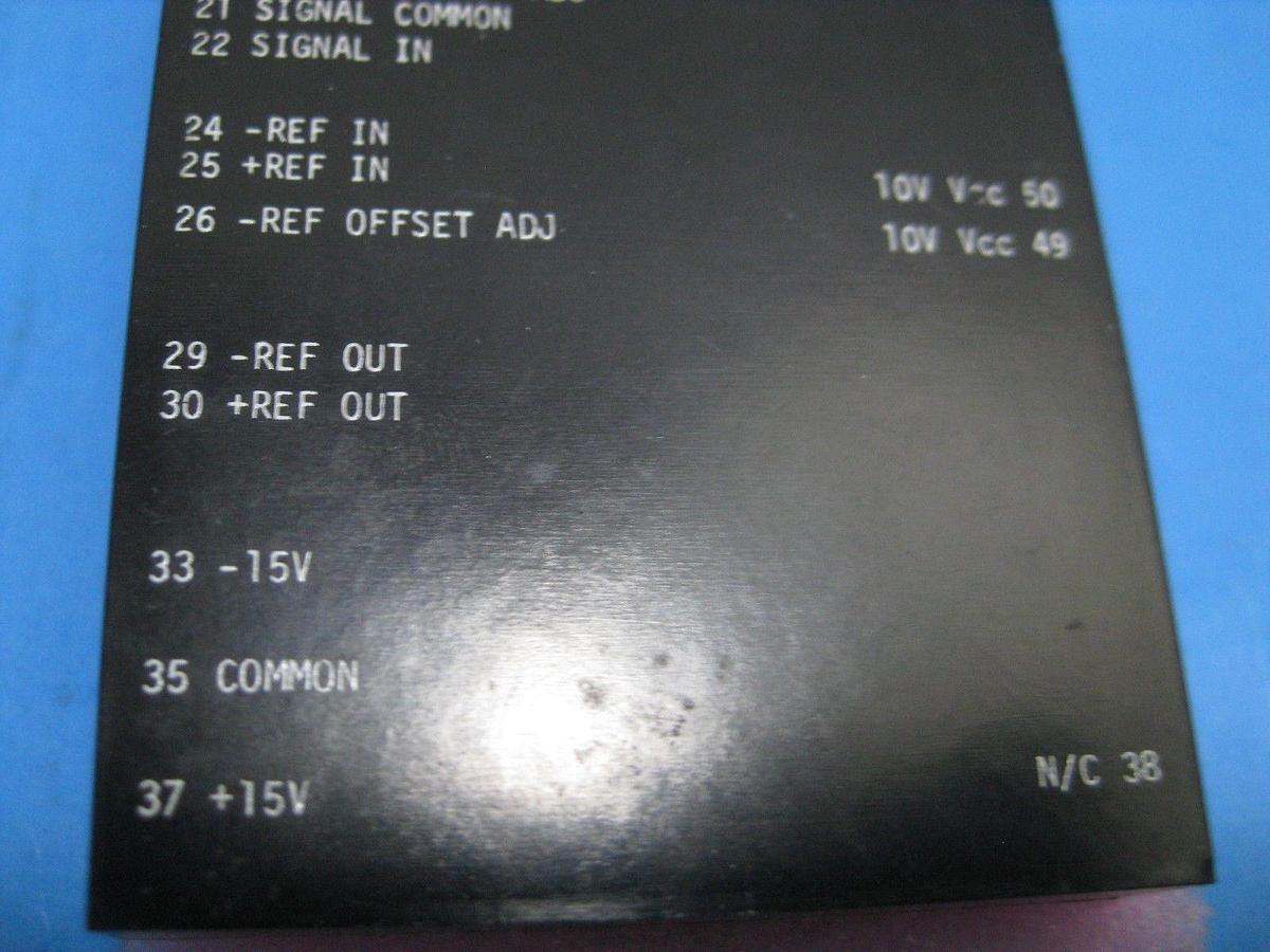 Used FMI 109 Analog-to-Digital Converter, New