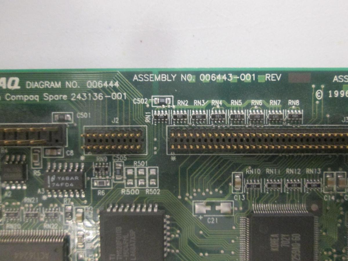 Used Compaq Matrox, 006443-001, PCI Video Card, Used