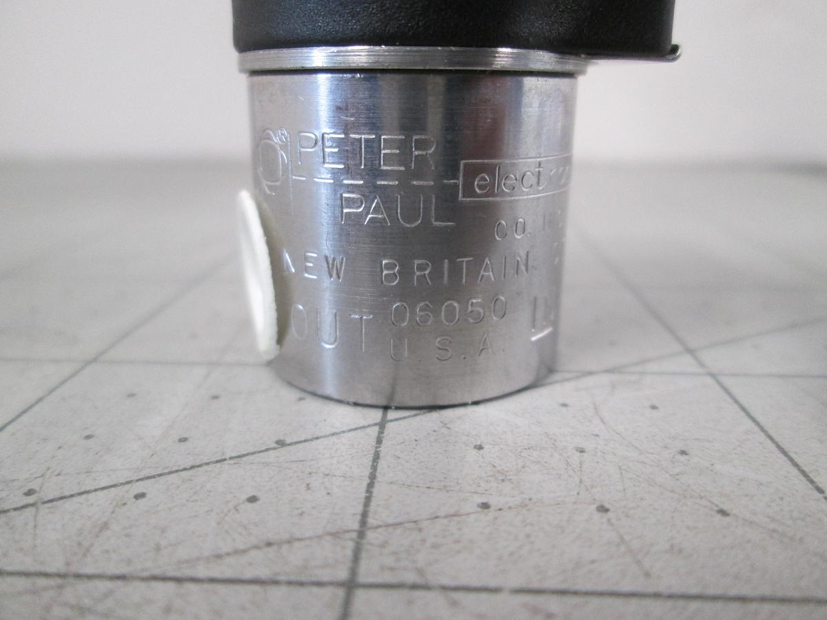 Used Peter Paul Electronics, 52N8DGB, Solenoid Valve 12VDC 7W 25 PSI 1/8"NPT