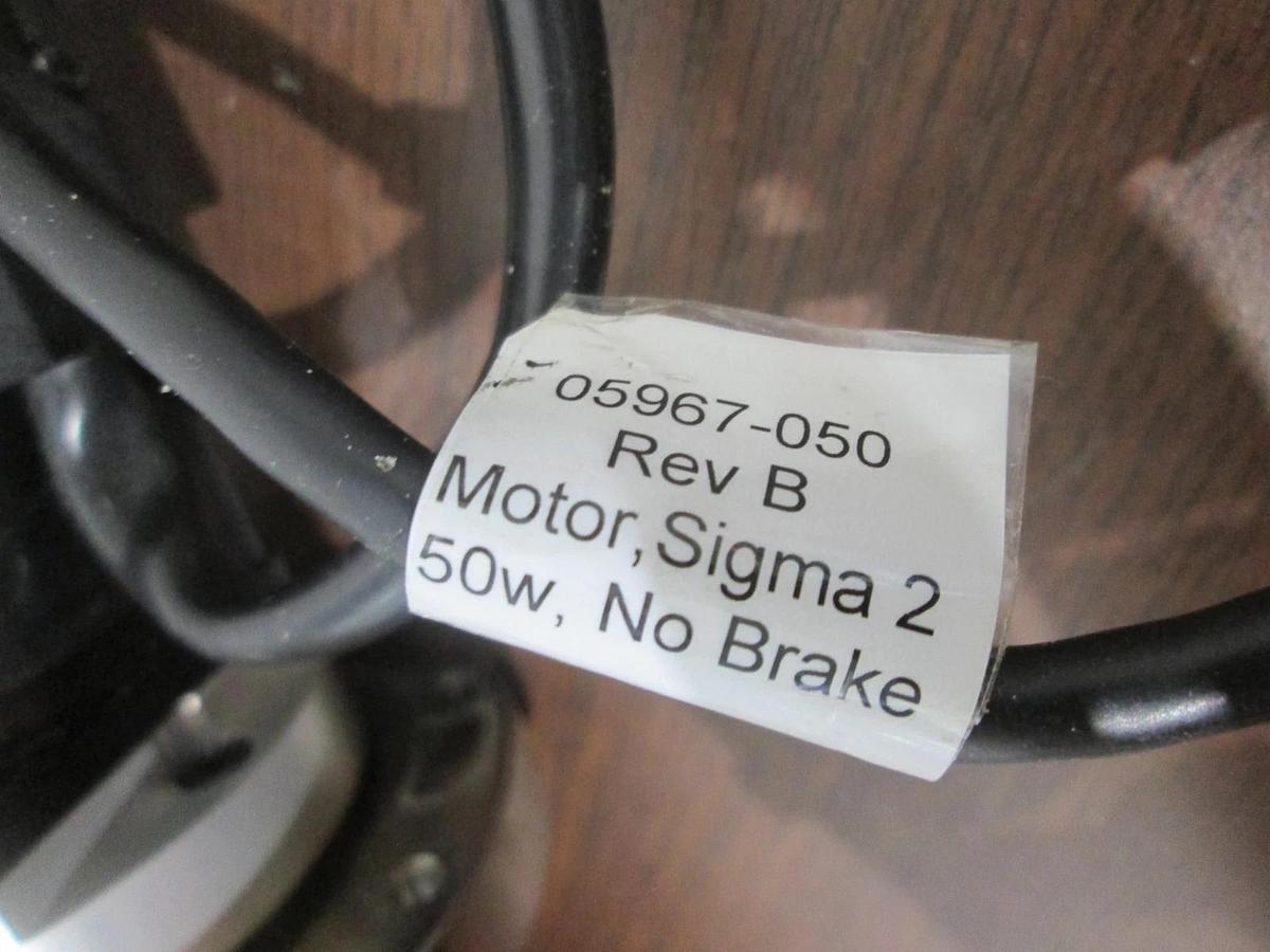 Used Yaskawa Electric, SGMAH-A5A1F41, AC Servo Motor Assy, Used