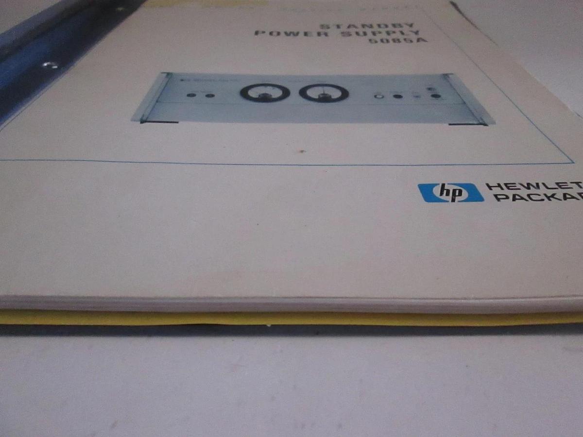 Used HP Standby Power Supply 5085A Operation and Service Manual, Used