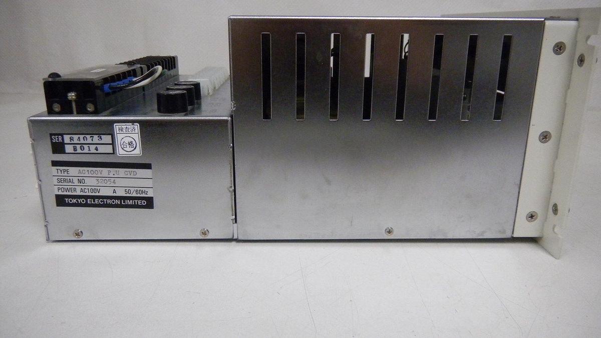 Used TEL Tokyo Electron AC100VPU CVD Power Unit (TEL 600)
