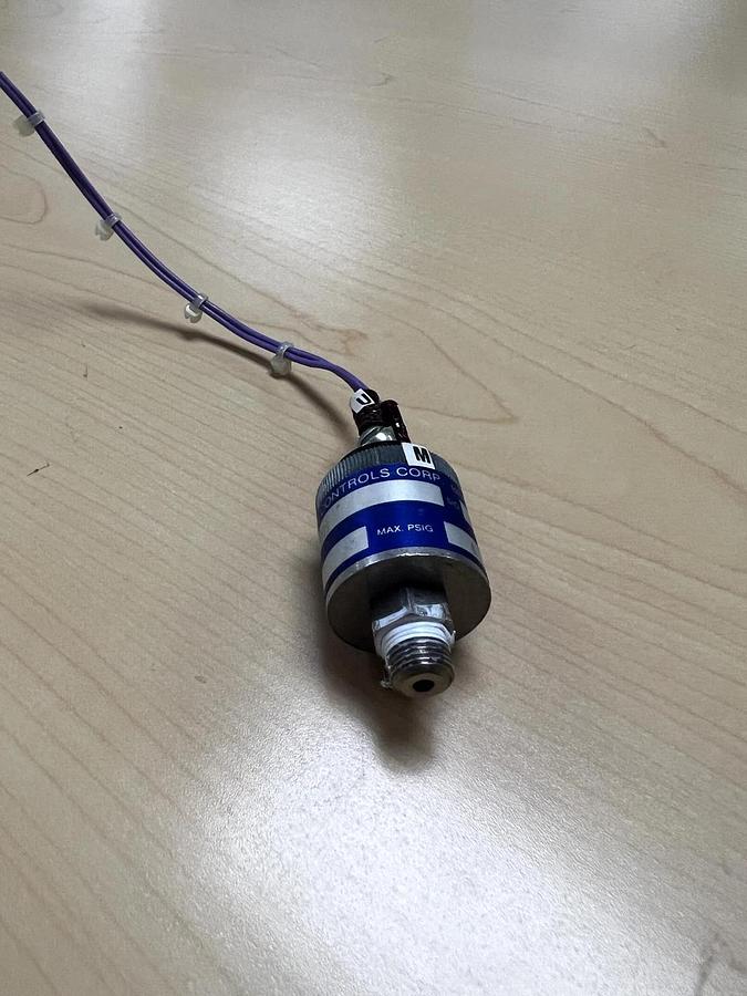 Used Whitman Controls  P117V-3H-C12TS Adjustable Pressure Switch, Used