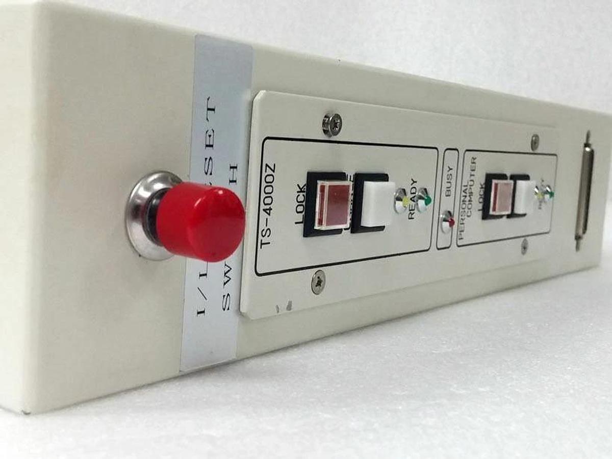 Used TEL Tokyo Electron Personal Computer Interface Panel for TS-4000Z Control Unit