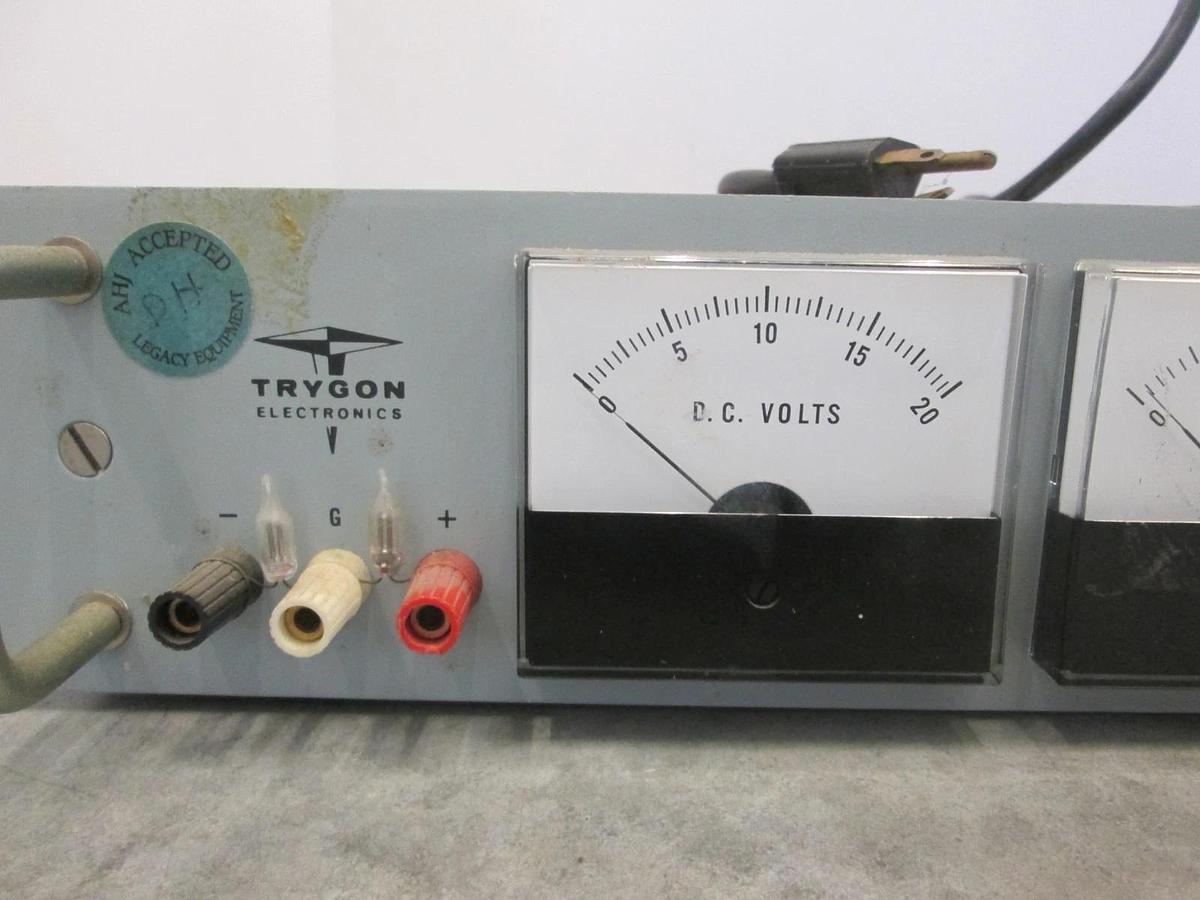 Used Trygon Electronics, High Voltage Power Supply, 0-20 VDC/15A, Model RS20-15, Used