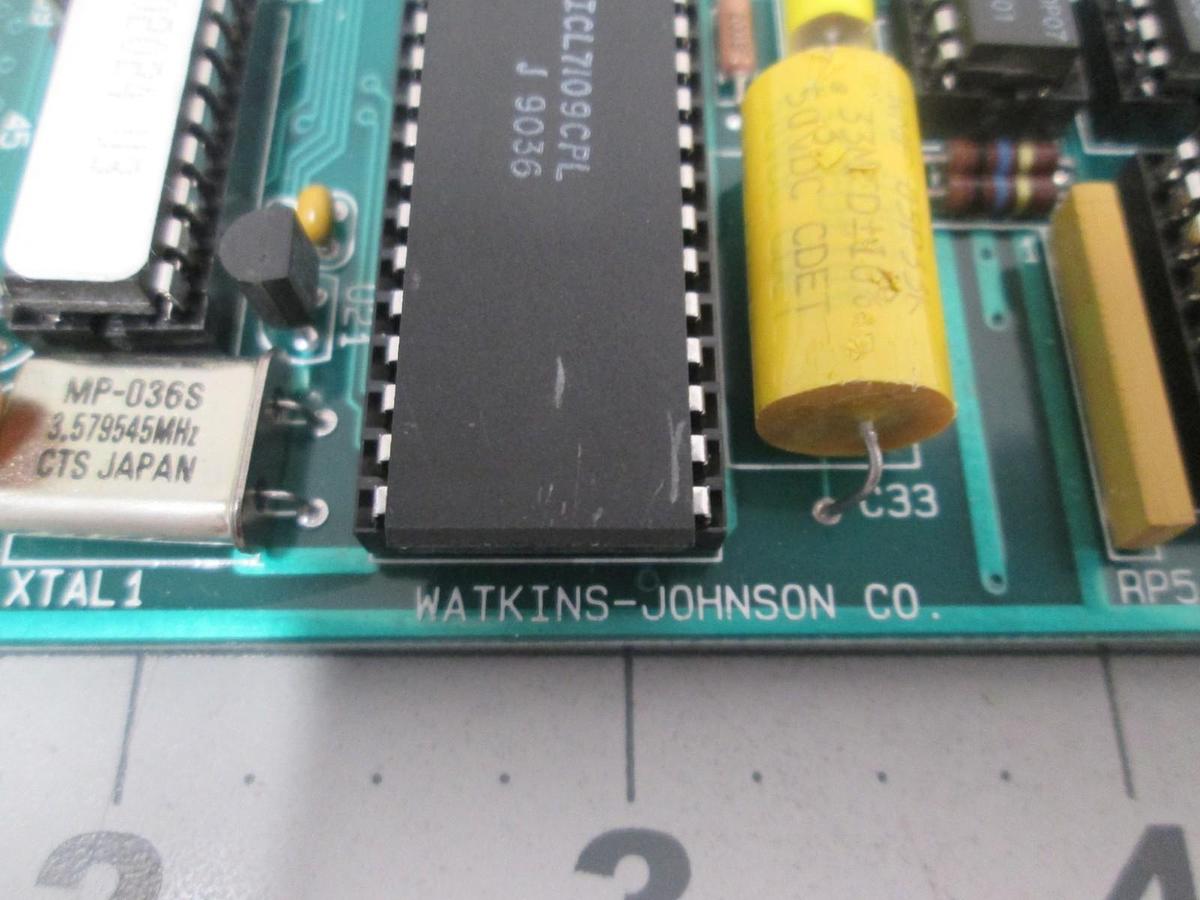 Used Watkins Johnson, 902024-001, Card Input, 951-APL, PCB Assy, New