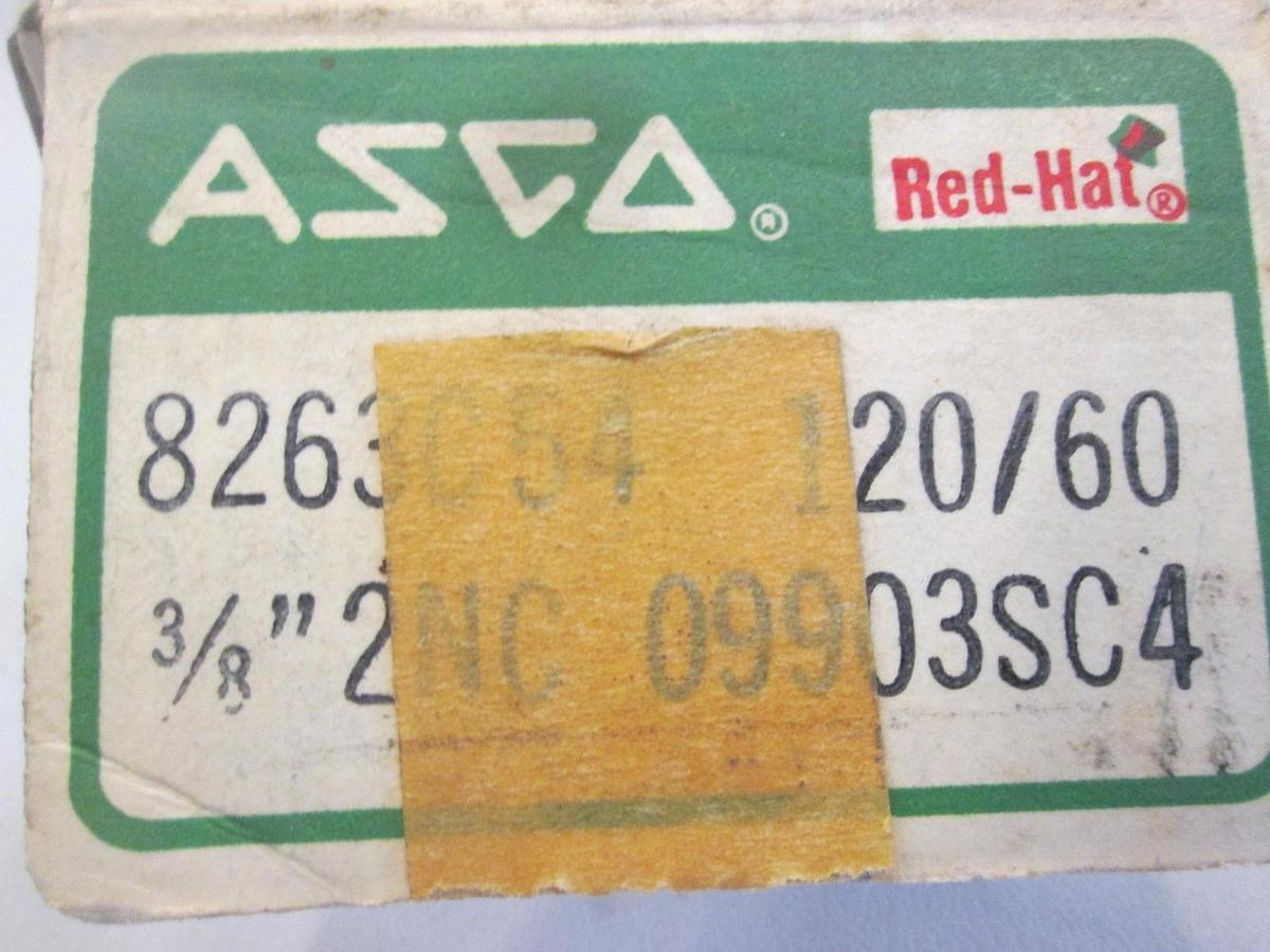 Asco, 8263C54, Solenoid Valve, 3/8", Used