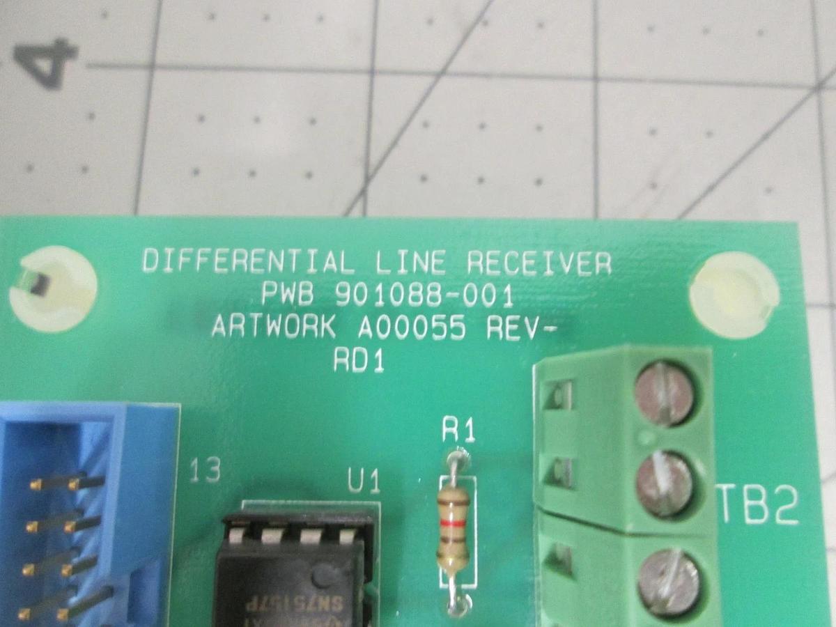 Watkins Johnson, 901089-001, Line Differential Receiver PCB Assy, New