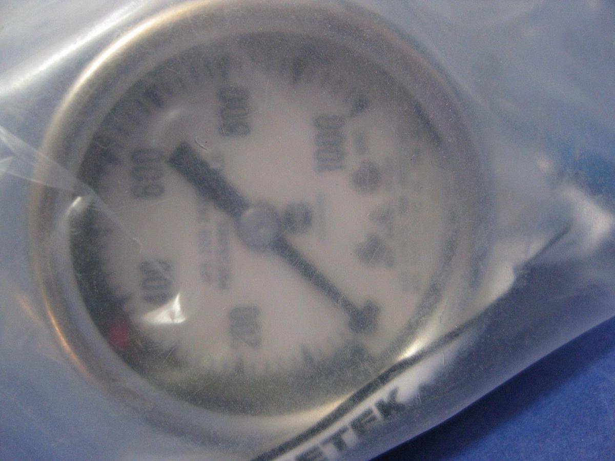 Ametek IPS-200-24SG Indicating Pressure Switch, Cleanroom, 0-1000 psi