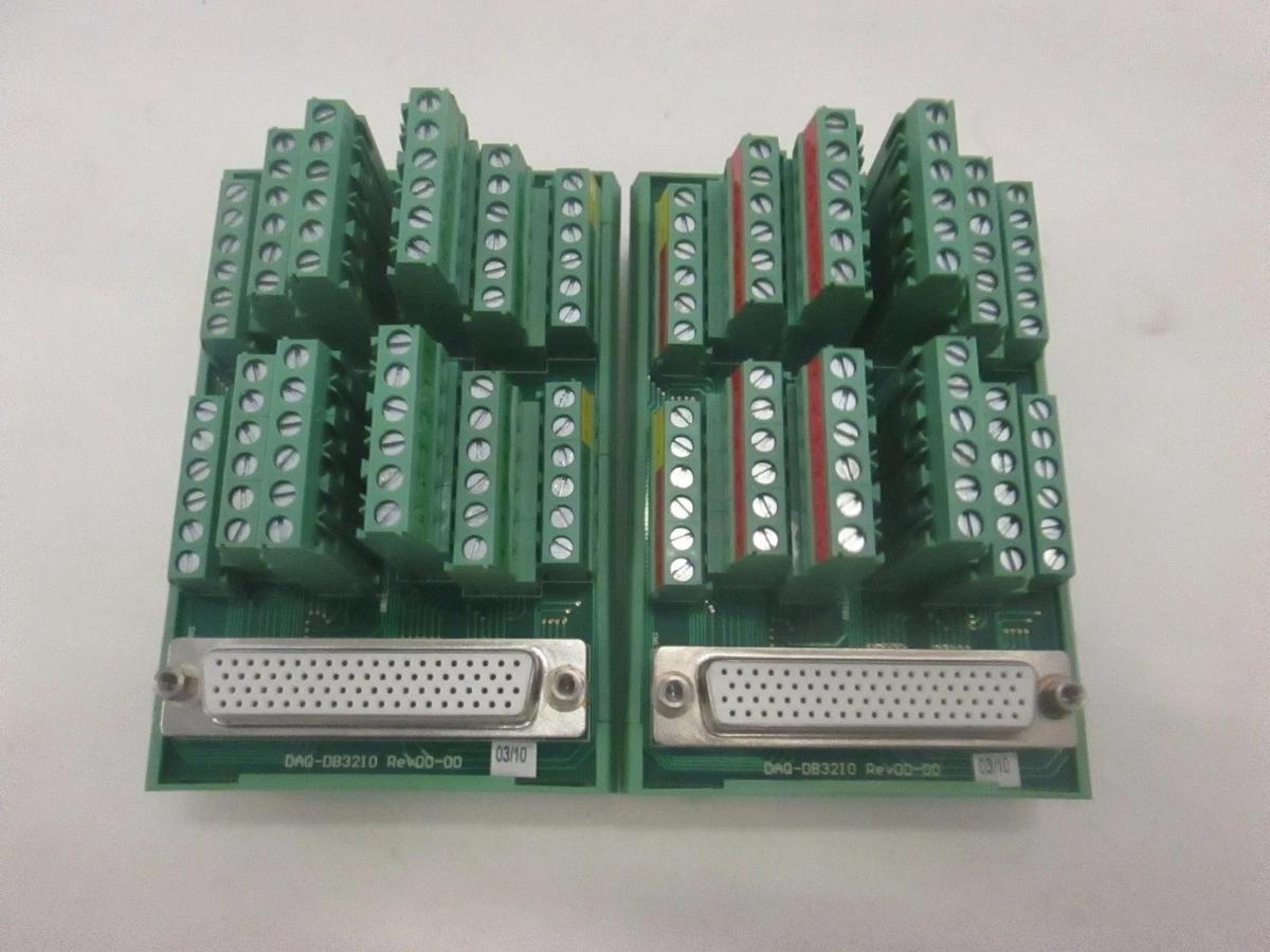 Used Phoenix Contact, Wiring Terminal Block, DAQ-DB3210, Used, Lot of 2